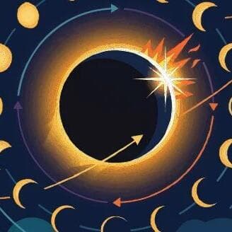 Solar eclipse: when the sun meets the moon