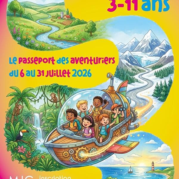 Centre aéré été MJC 3/11 ans