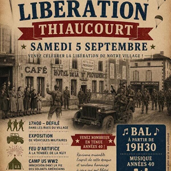 Bal de la Libération – Thiaucourt
