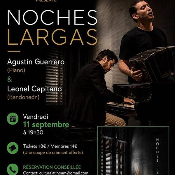 Concert de tango « NOCHES LARGAS »