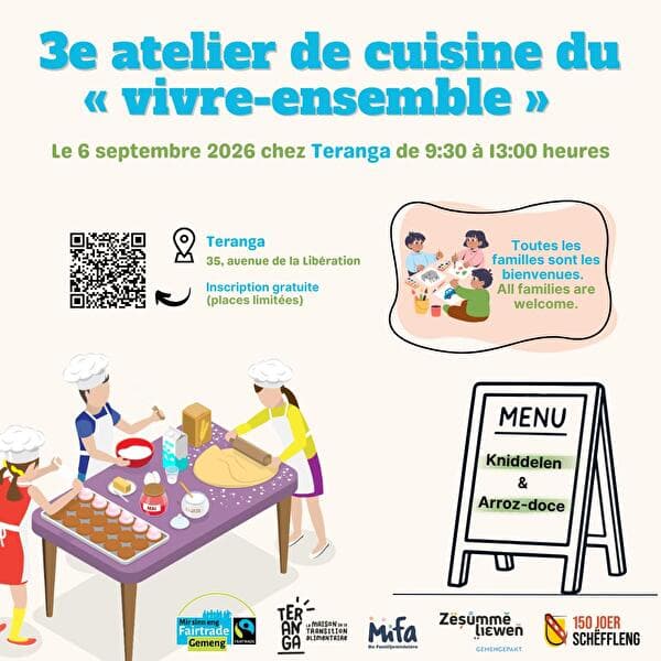 3e atelier de cuisine du « vivre-ensemble »