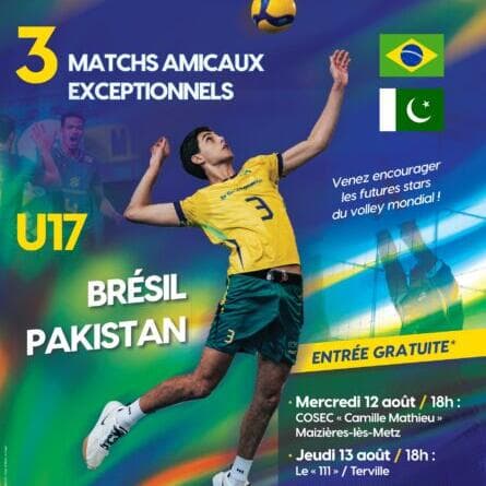 Matchs amicaux de volley-ball
