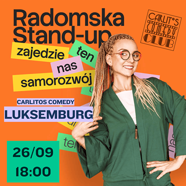 Aleksandra Radomska in the programme “Zaj**** nas ten samorozwój” | Stand-up