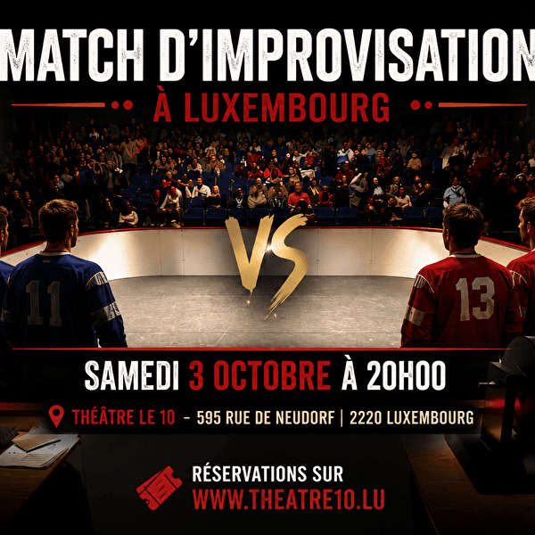 Match d'improvisation Luxembourg vs France
