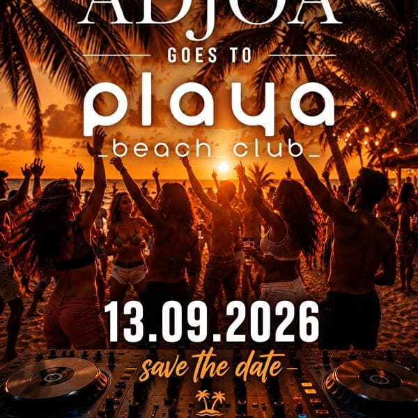 Adjoa goes to Playa Beach Club