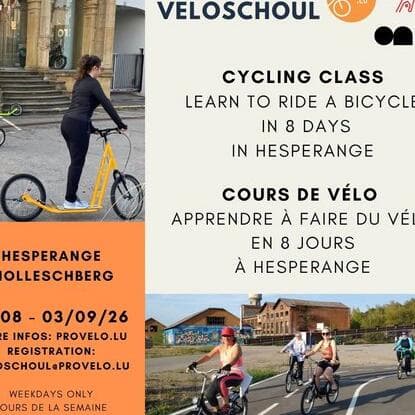 Cours de vélo