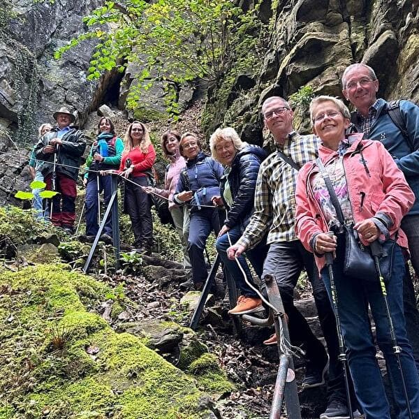 Hike in the Wollefsschlucht
