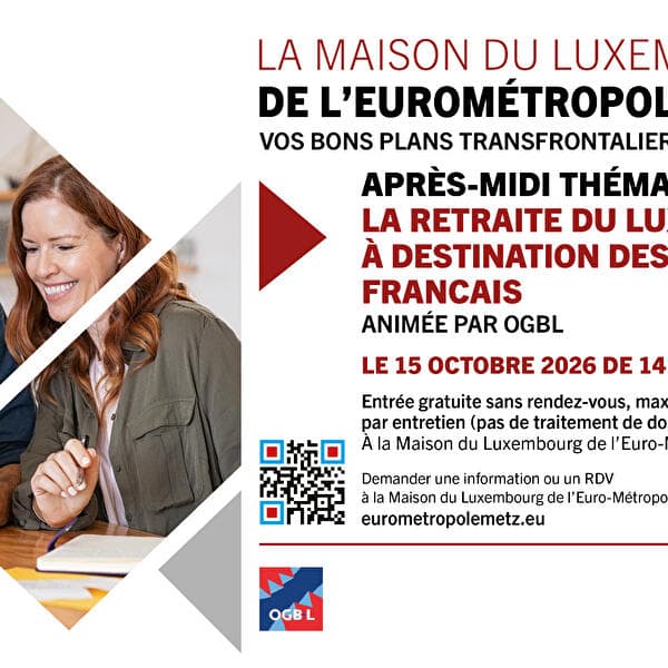Themed afternoon: “Retirement in Luxembourg”