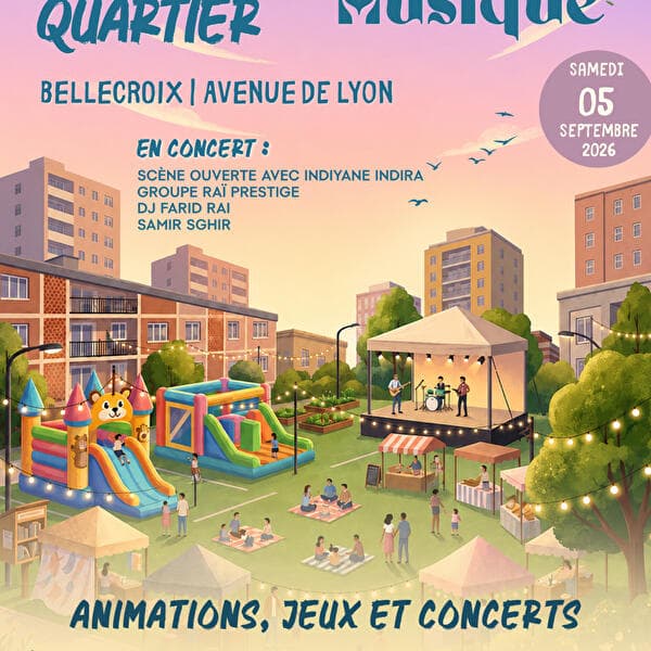 Fête de quartier - Faites de la musique