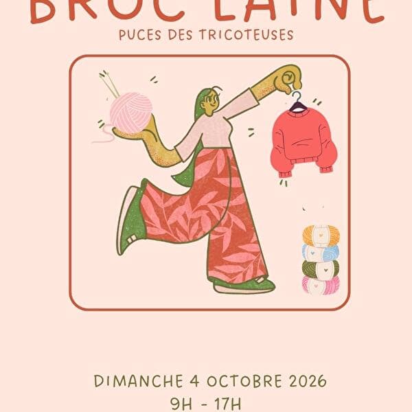 Broc'laine - Puces des tricoteuses