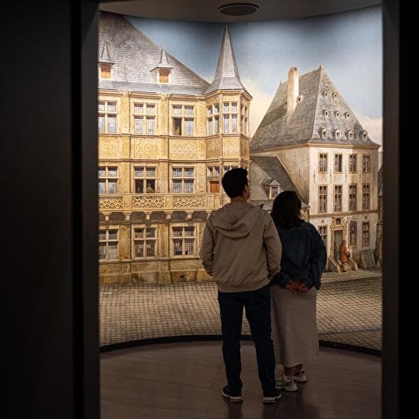 The Two Panoramas of the Lëtzebuerg City Museum