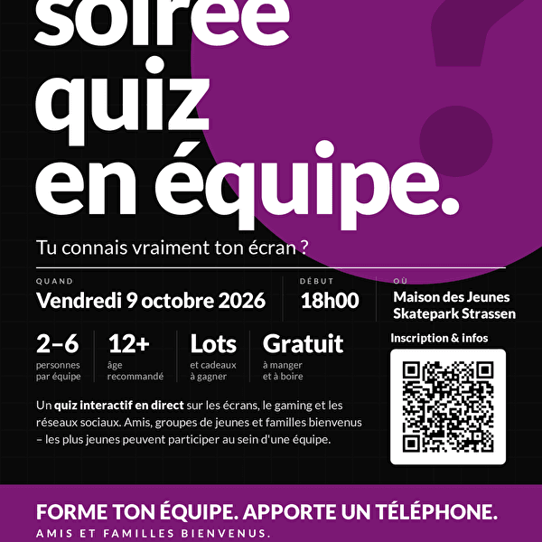Soirée quiz en équipe – Tu connais vraiment ton écran ?