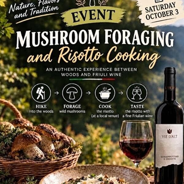 Mushroom Foraging and Risotto Experience in Luxembourg
