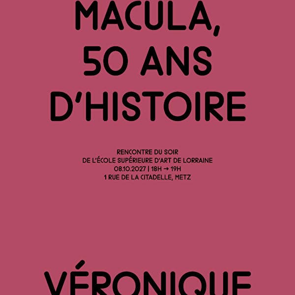 Rencontre du soir #1 : Éditions Macula, 50 ans d'histoire