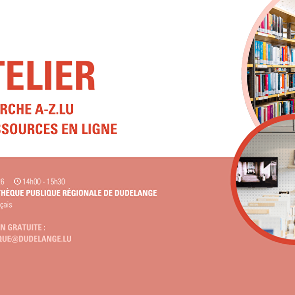 Recherche a-z.lu et ressources en ligne