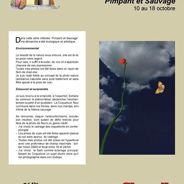 Exposition photos – Robert Deganis : Pimpant et Sauvage