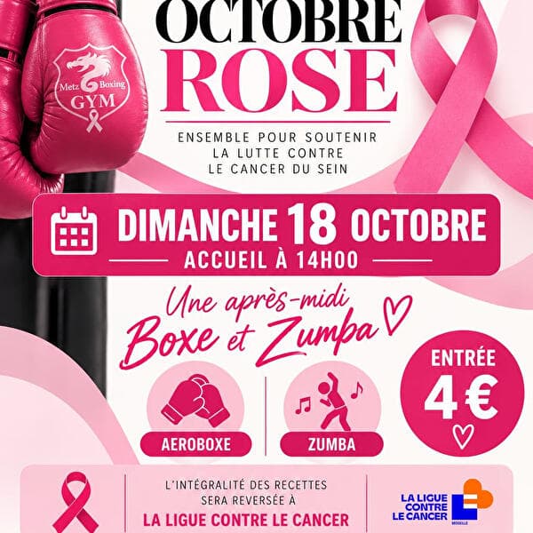 Octobre rose Metz Boxing Gym