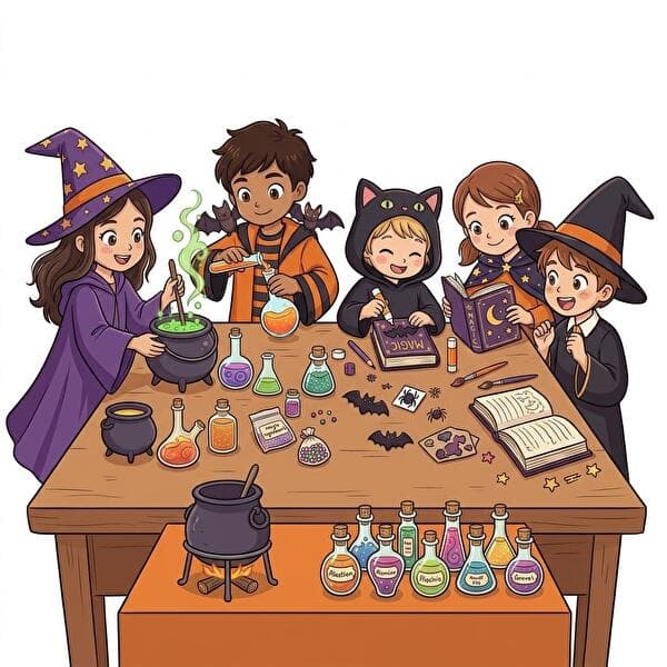 Grimoires et potions - Atelier jeune public