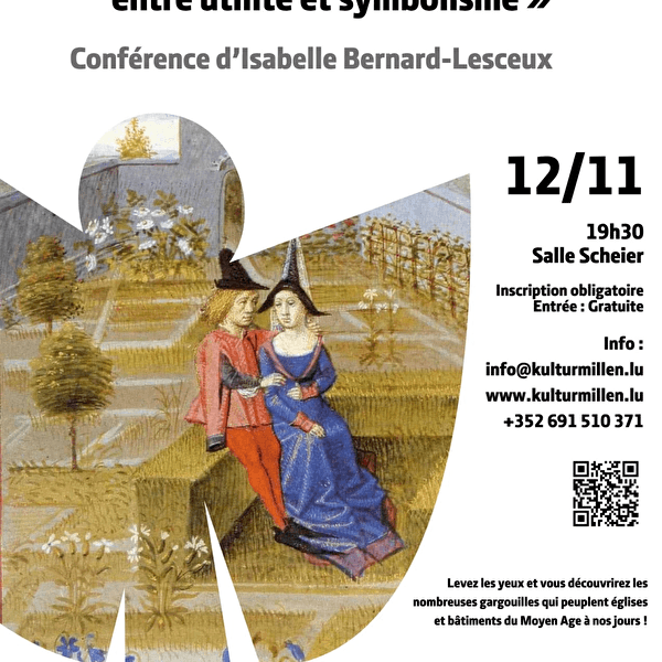 “Medieval gardens: utility and symbolism” – a lecture by Isabelle Bernard-Lesceux