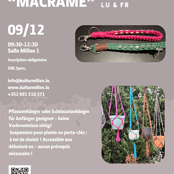 Makramee Workshop (FR/LU)