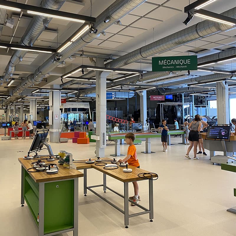 Une journée pleine d'expériences au Luxembourg Science Center - 1