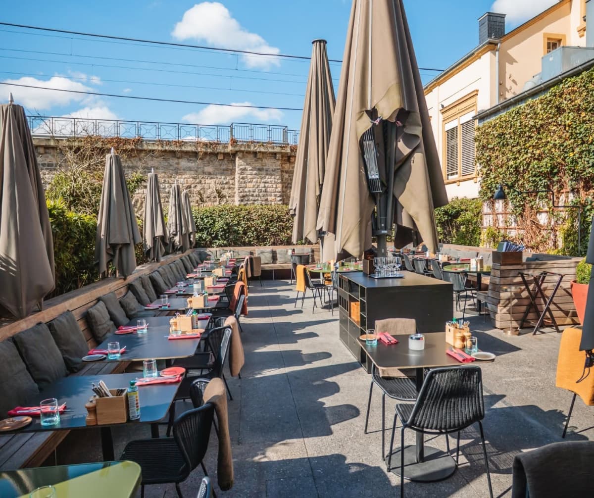 Um Plateau, the trendiest terrace in Luxembourg City - 2