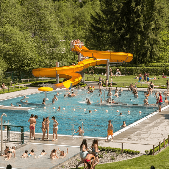 Heated outdoor swimming pool in Troisvierges - 1