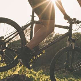 Sur 2 roues et 2 pieds, circuit VTT